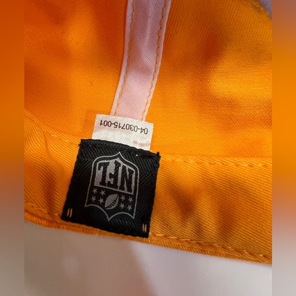 Pittsburgh Steelers Baseball Cap Hat Child NFL Football Yellow Gold - Picture 5 of 6